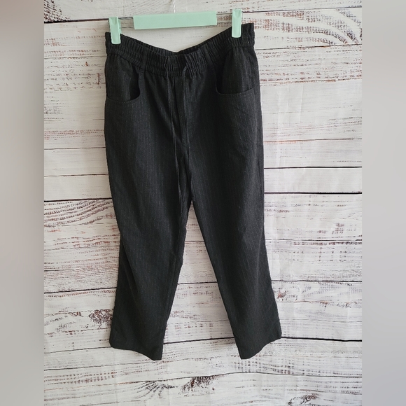 Zara S8 Pinstriped Pull on Pants - Picture 1 of 4